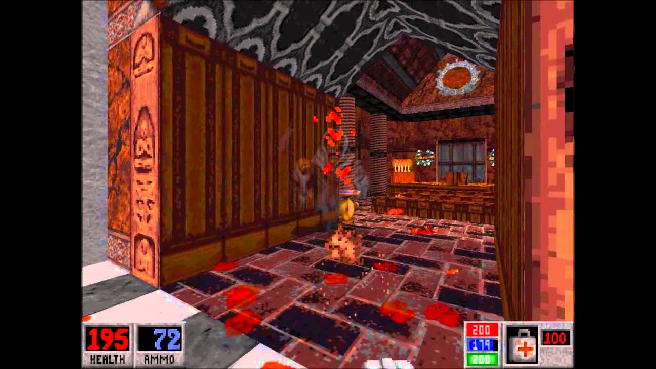 Blood Playthrough (Extra Crispy & All Secrets): E3M4 - The Sick Ward