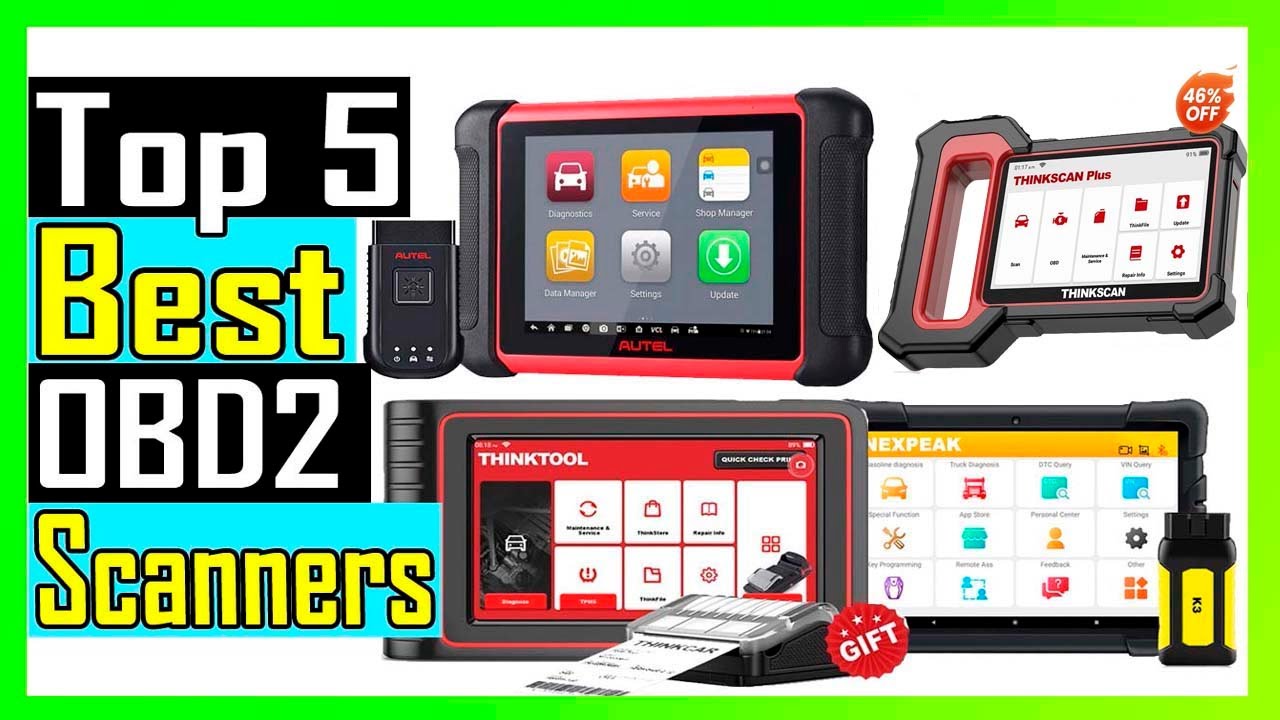 Top 5 Best OBD2 Scanner Review In 2024