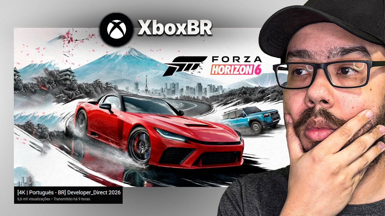 TUDO SOBRE O LANÇAMENTO DO NOVO FORZA HORIZON! - REACT XBOX BR