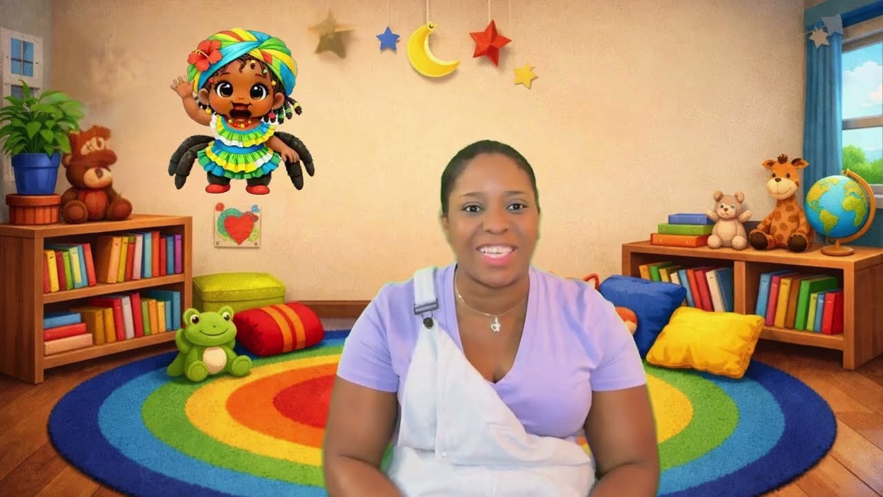 Nansi and the Mango Tree 🥭 | Story Time with Miss Stephy | Toddler Learning | Caribbean stories