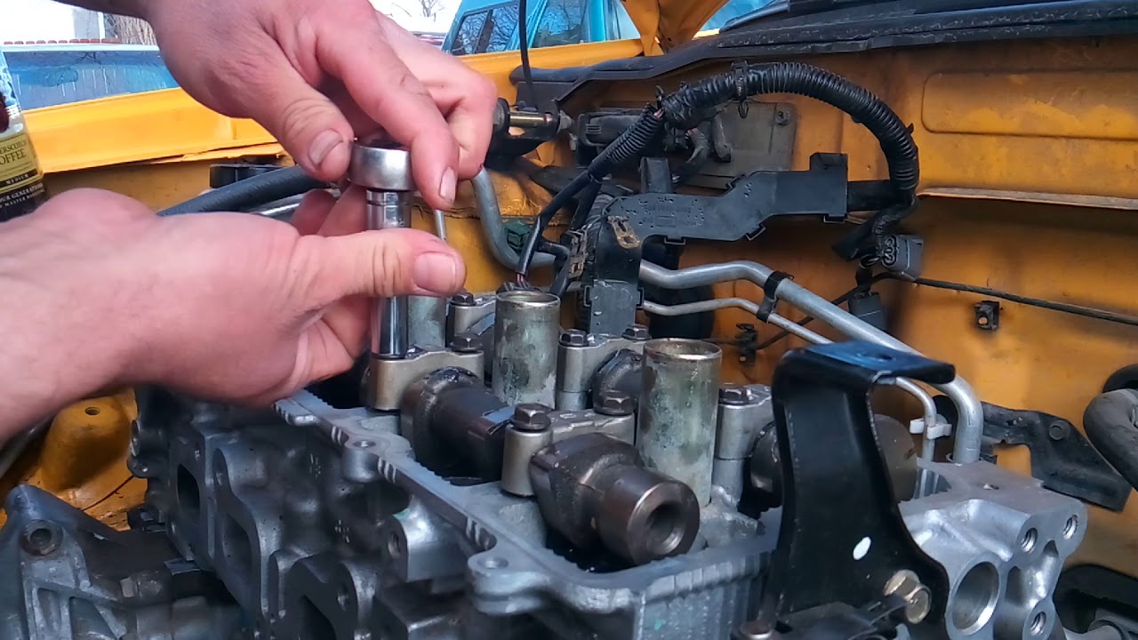 2005 nissan sentra 2.5l cylinder head install