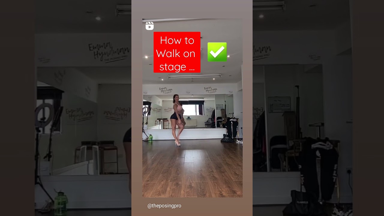 How to Pose for Bikini and Figure on stage