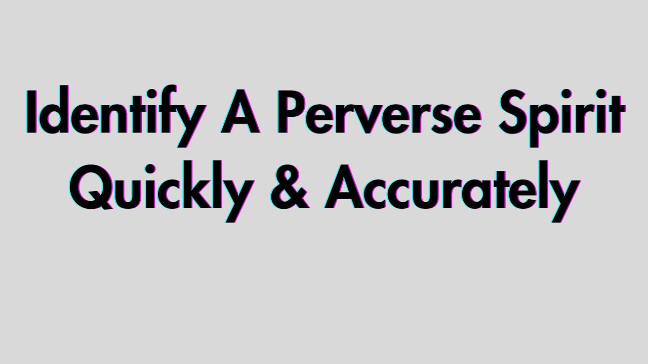 How To Identify A Toxic Friend Who Has A Perverse Spirit #ToxicFriends