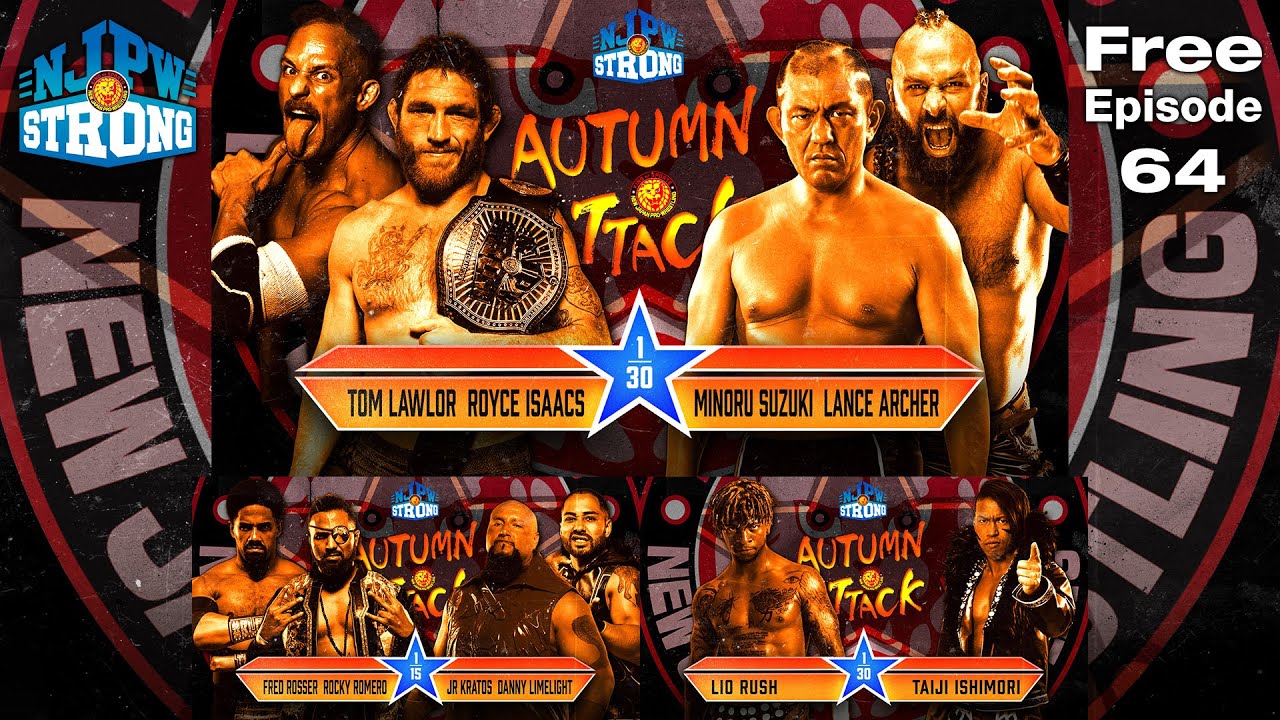 FREE FULL EPISODE! Lio Rush vs Taiji Ishimori! Suzuki-Gun vs Team Filthy! | STRONG #64
