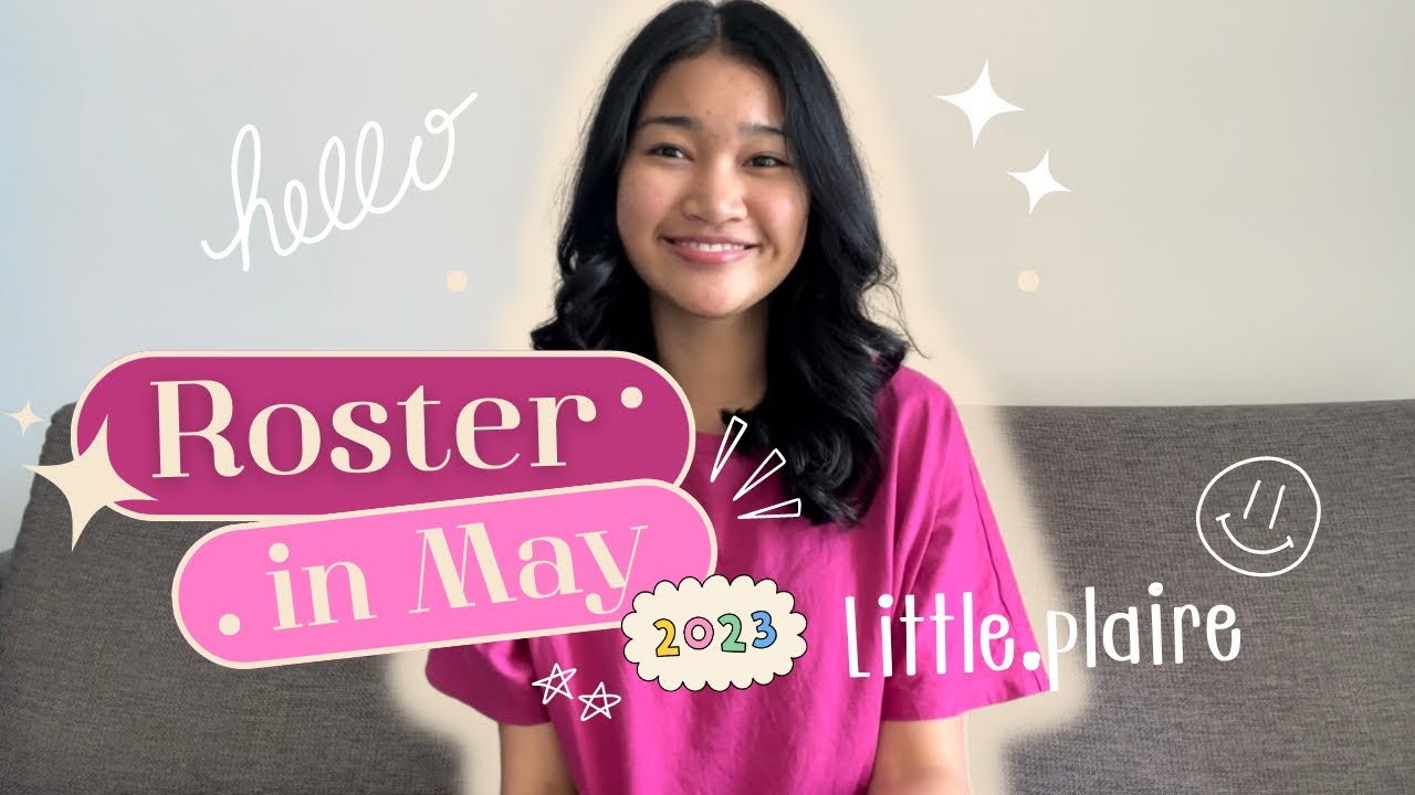 เป็นเดือนที่หาทำมากกก และโดนออฟโหลดครั้งแรกในชีวิต 🥹✈️✨☁️ my roster in May, 2023 | little.plaire