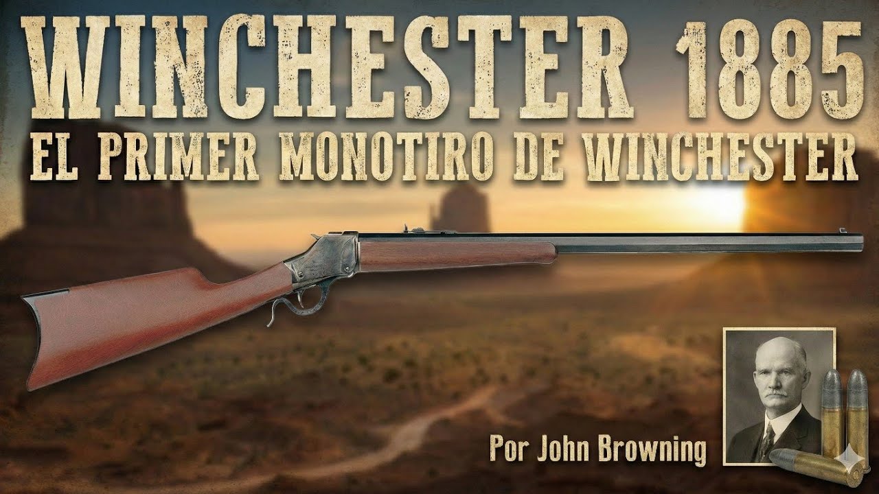 Rifle Winchester 1885 : El primer rifle de la era Browning.
