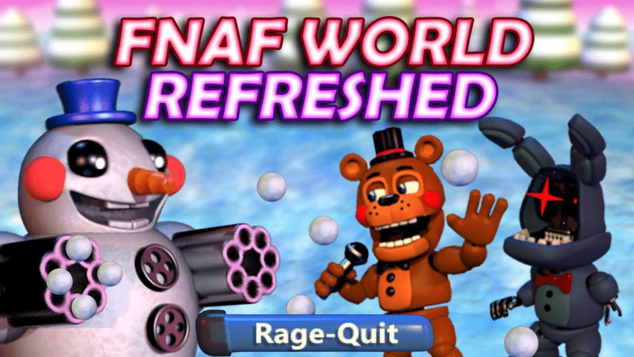 FNaF World: Refreshed | EVERYONE IS OP! [Part 1]