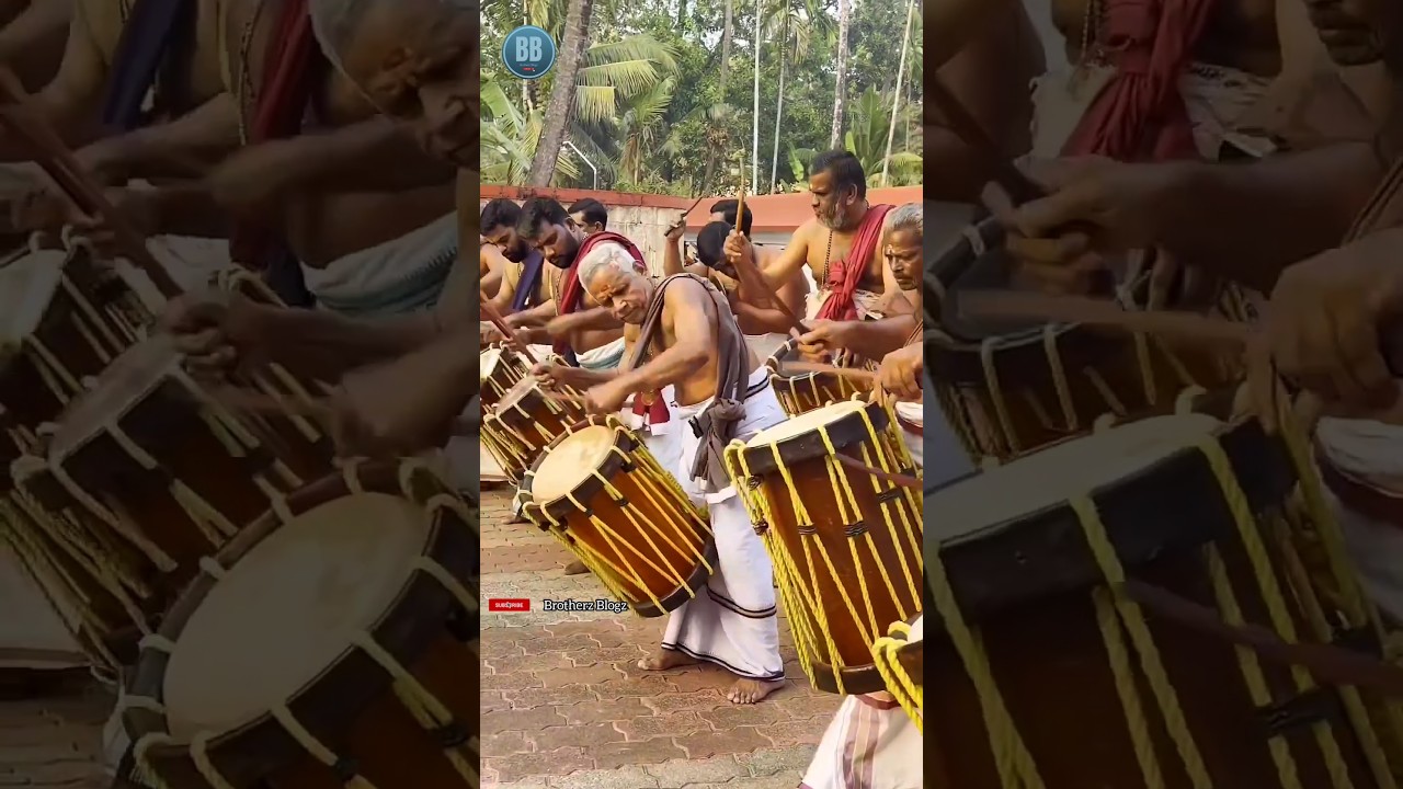 Pazhuvil Raghu Marar Stunning Chenda melam performance | Kerala Chenda Melam | Consistency & Power 🔥