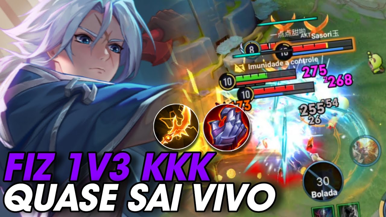 ALLAIN TOMOU BUFF E EU JÁ METI ESSA PLAY KKKKKKKK | HONOR OF KINGS 