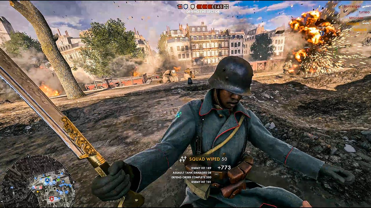 Battlefield 1 Highlights #️⃣120