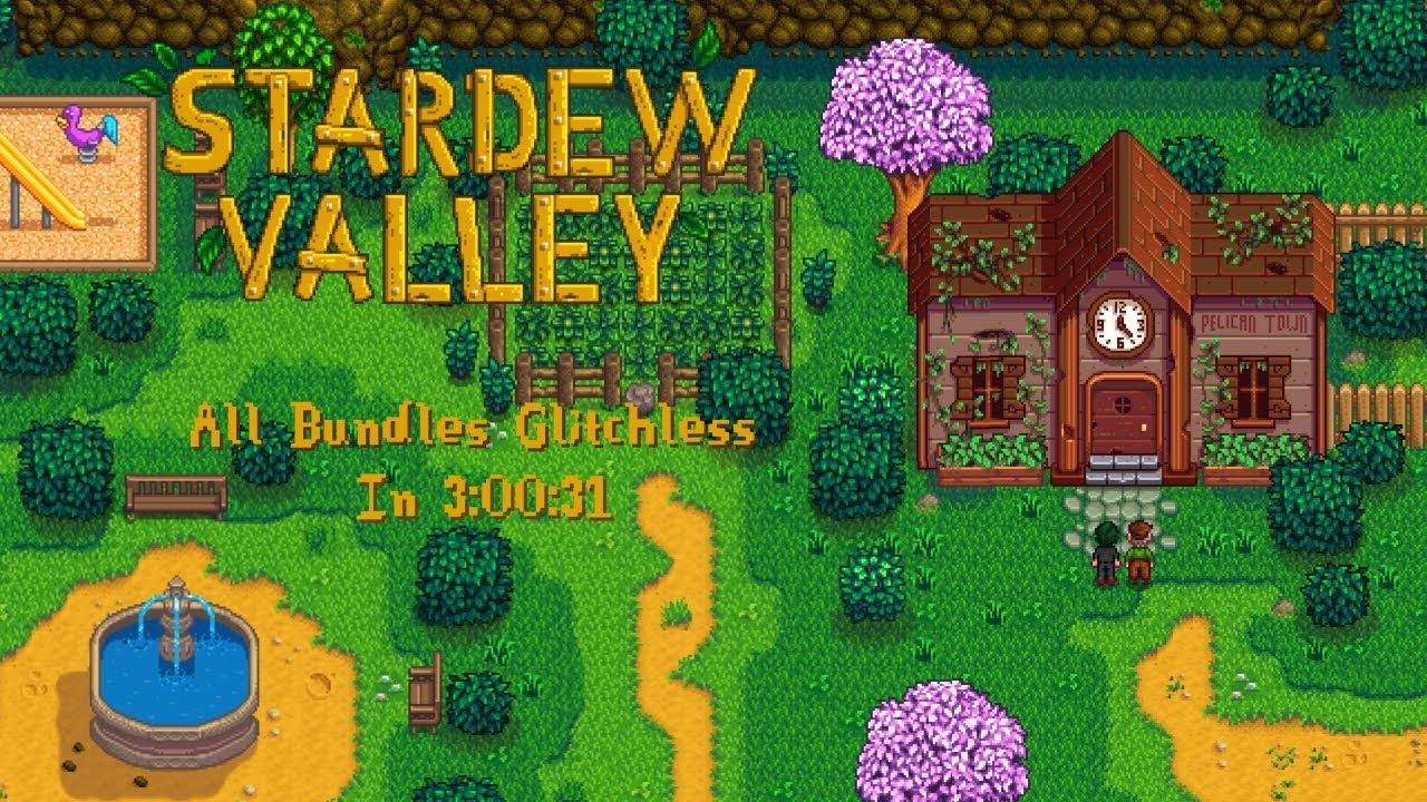 Stardew Valley Speedrun | All Bundles Glitchless in 3:00:31