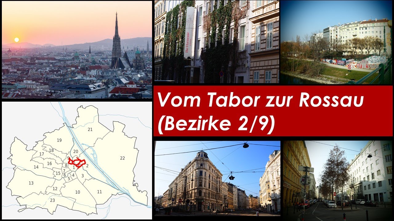 Wohnen in Wien - vom Tabor zur Rossau (2021 - 2./9. Bezirk)