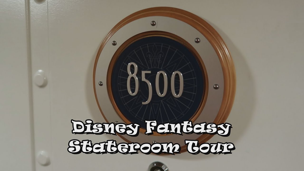 Disney Fantasy Stateroom Tour