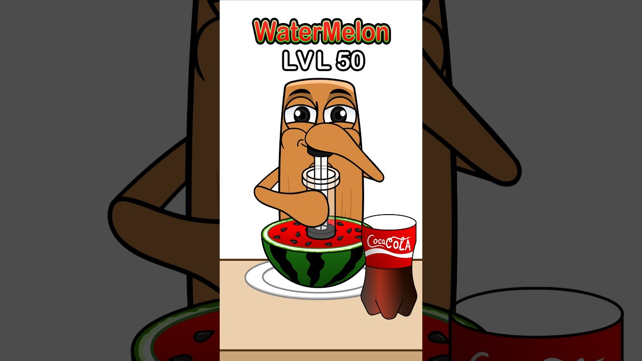 Watermelon Level1 vs Level50