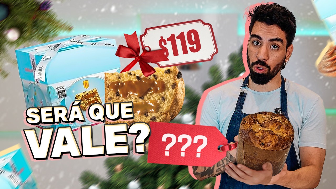 Fiz o panetone de R$119 da Havanna
