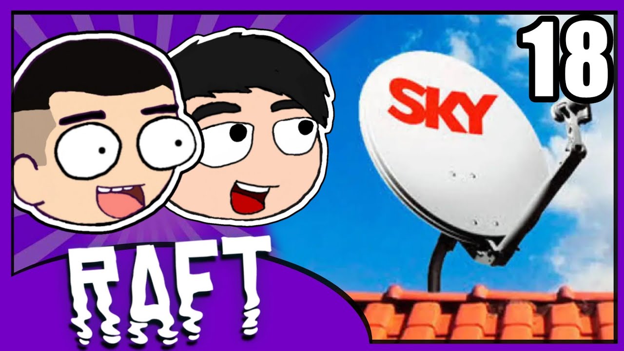 CRIAMOS ANTENAS PARA A JANGADA | Raft #18 - Fora de Fase