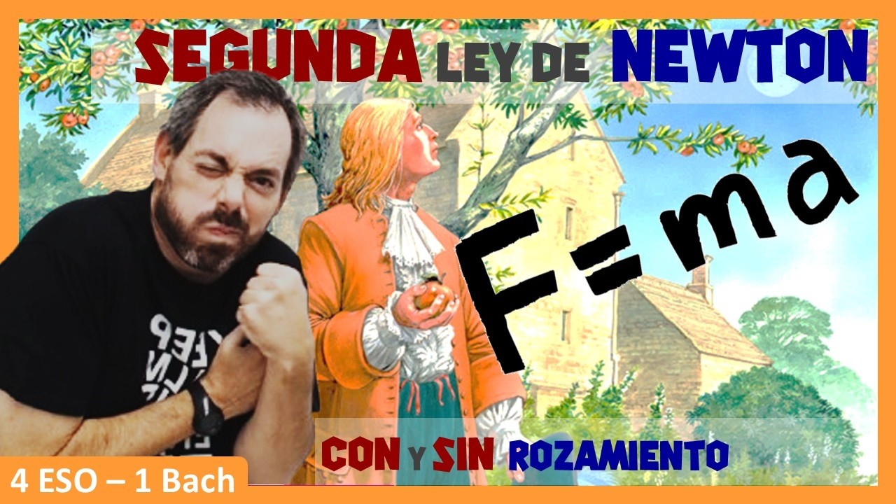 🍏 Segunda ley de Newton aplicada sin y con rozamiento