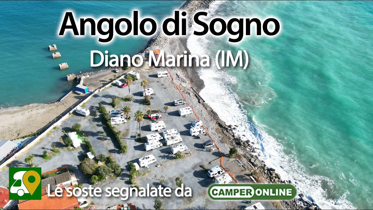 Le soste segnalate da CamperOnLine:  Angolo di Sogno