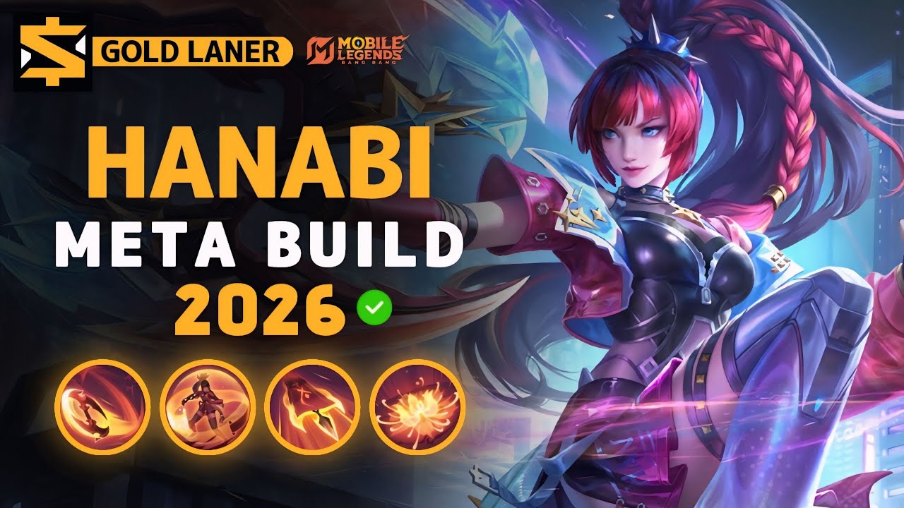 Hanabi NEW META Build 2026, Emblem, and Best Hero Counters | Mobile Legends