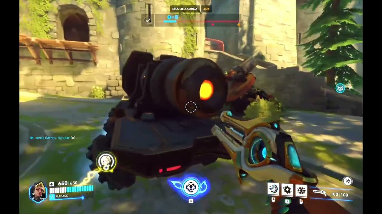 Pior jogador de overwath, jogando com Domina 