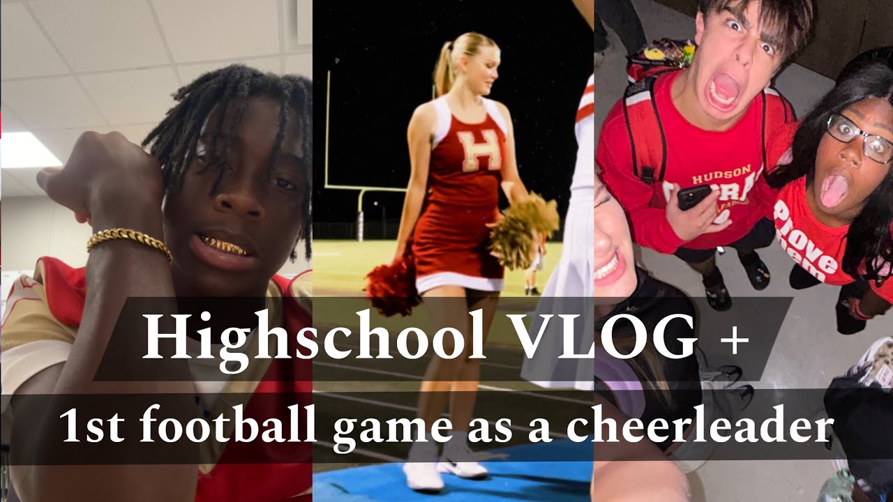 Highschool + Football game Vlog | Auslandsjahr 24/25 🇺🇸