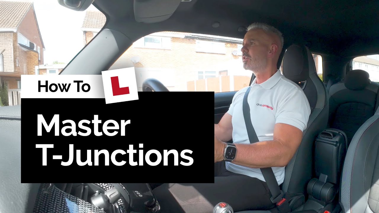 How To Handle T-Junctions | Driving Lesson Tutorial