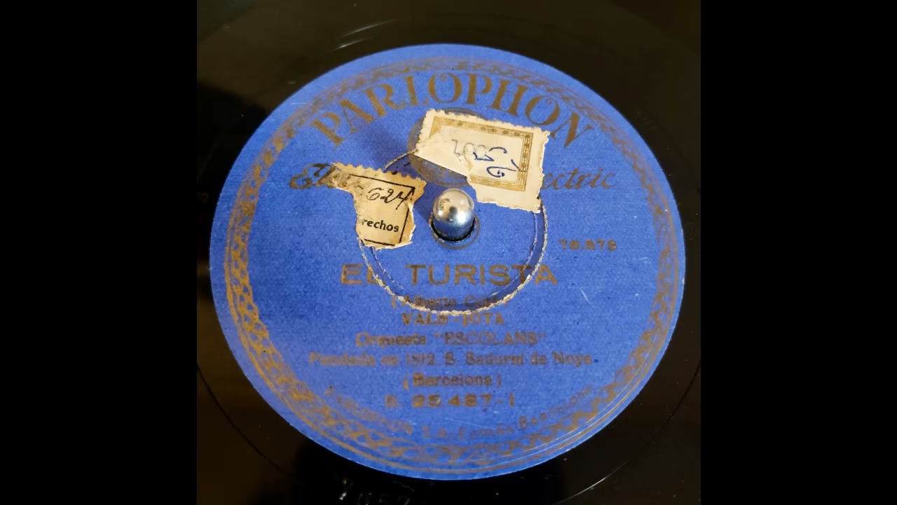 El turista - Orquestra Els Escolans - 1933