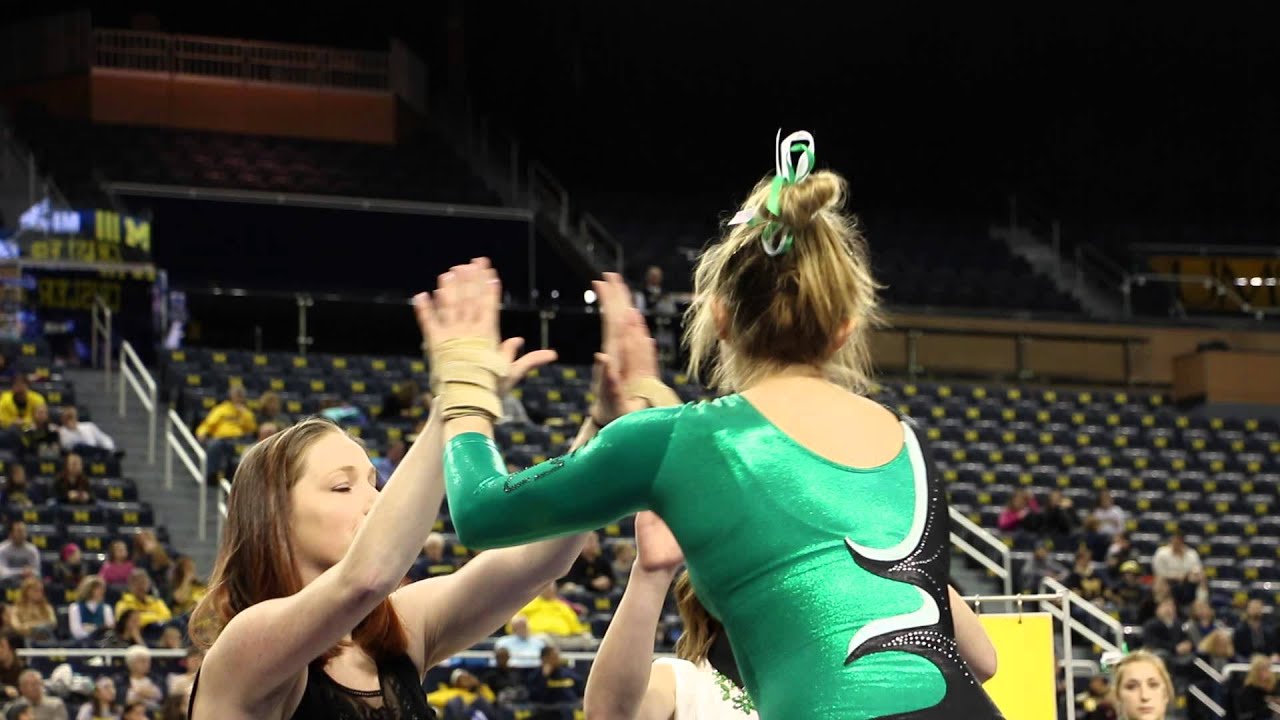 Eastern gymnastics takes on University of Michigan