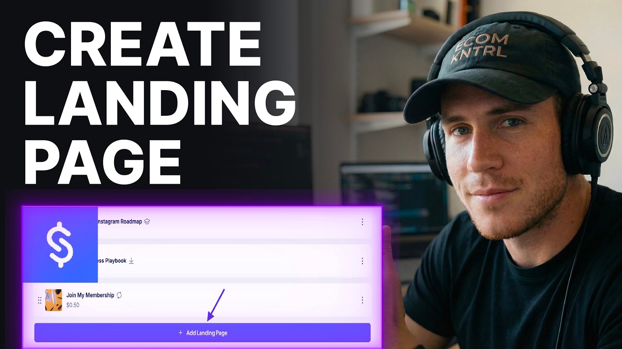 How To Create A Landing Page In Stan Store (2026) | Landing Page Setup