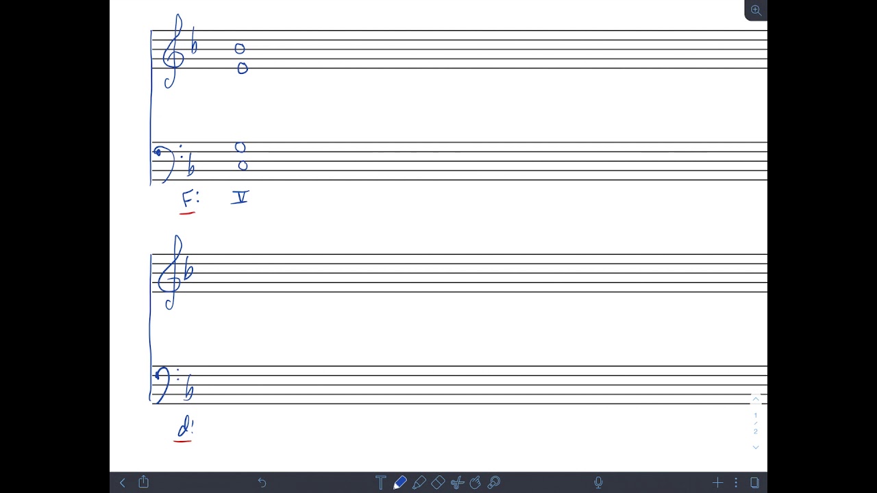 Building a V7 Chord in Four-Part Texture