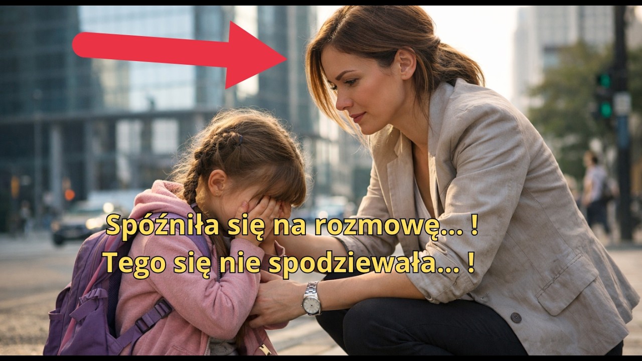 Spóźniła się na rozmowę o pracę, pomagając dziecku. 15 minut później wszystko się zmieniło !