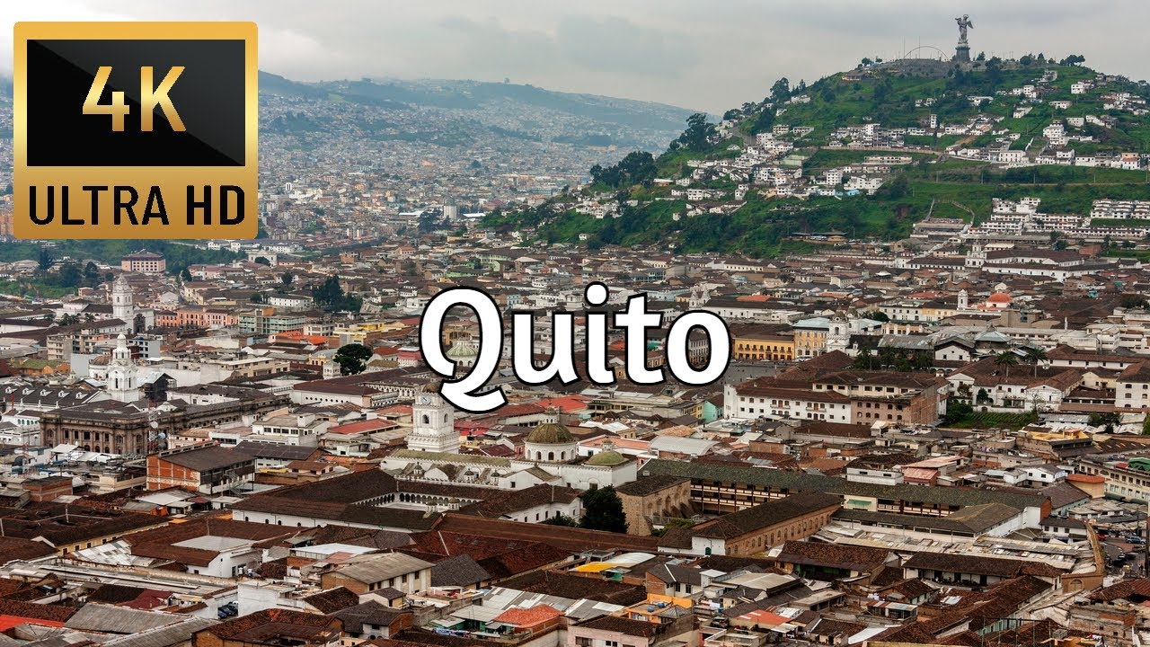 🇪🇨 QUITO, ECUADOR [4K] Drone Tour - Best Drone Compilation - Trips On Couch