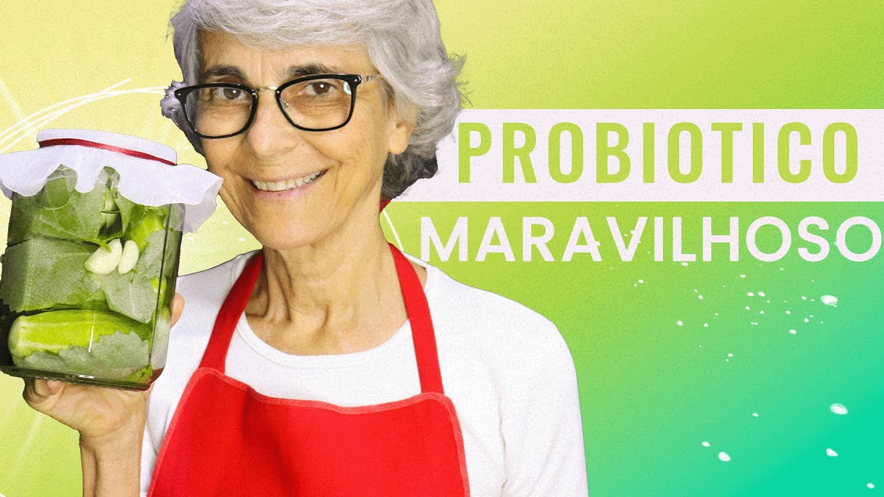 Probiótico delicioso: pepino azedo