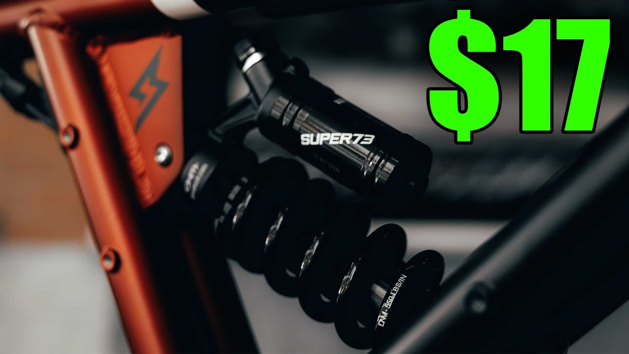 ЛУЧШИЙ апгрейд за 17 долларов для вашего Super73 RX?! — Модернизация задней подвески
