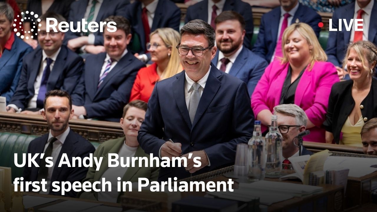 LIVE: UK Prime Minister Burnham&rsquo;s first speech in Parliament