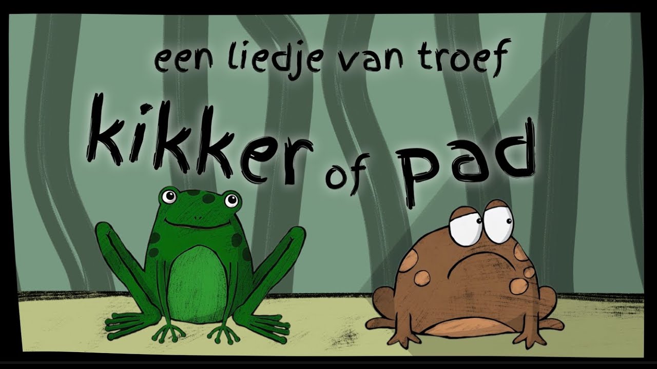 Kikker of pad - een liedje over het verschil tussen deze twee dieren