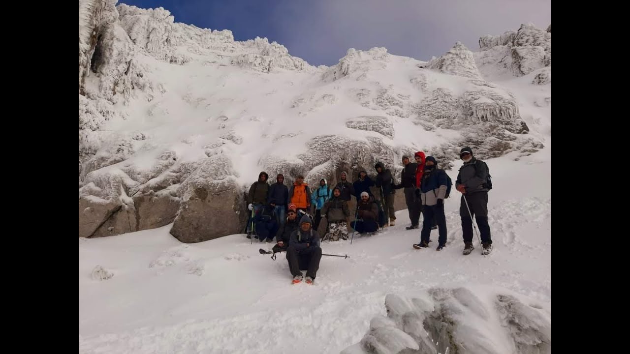 إيفريست  المغرب جبل لقرع  12 ساعة وسط الثلوج نونبر 2021 Jbel lkraa