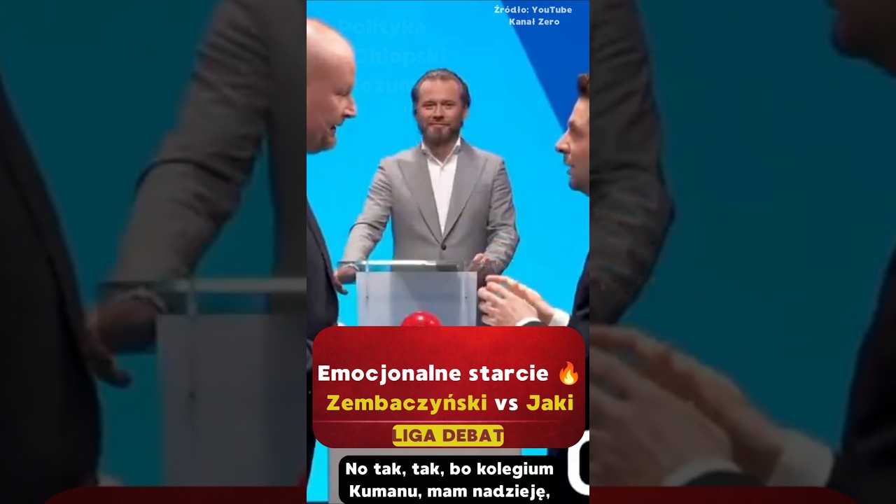 🔥Liga debat: Zembaczyński vs Jaki #jaki #zembaczyński #stanowski #kanałzero #ligadebat
