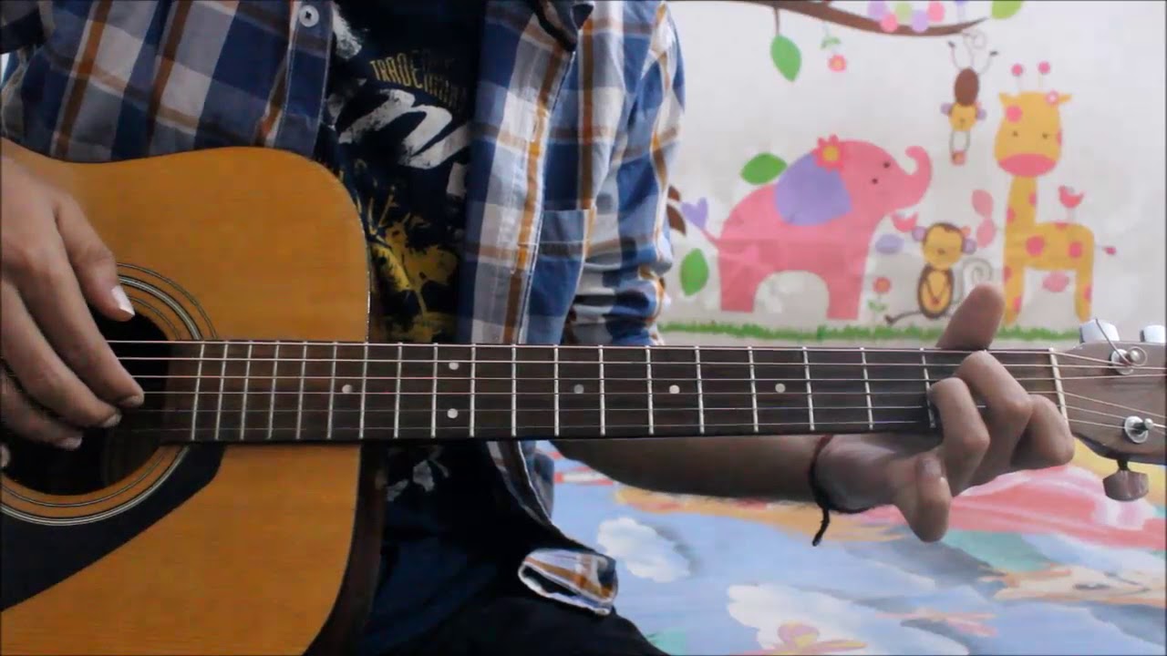Tera Zikr - Darshan Raval - Guitar Cover Lesson Hindi Chords Easy