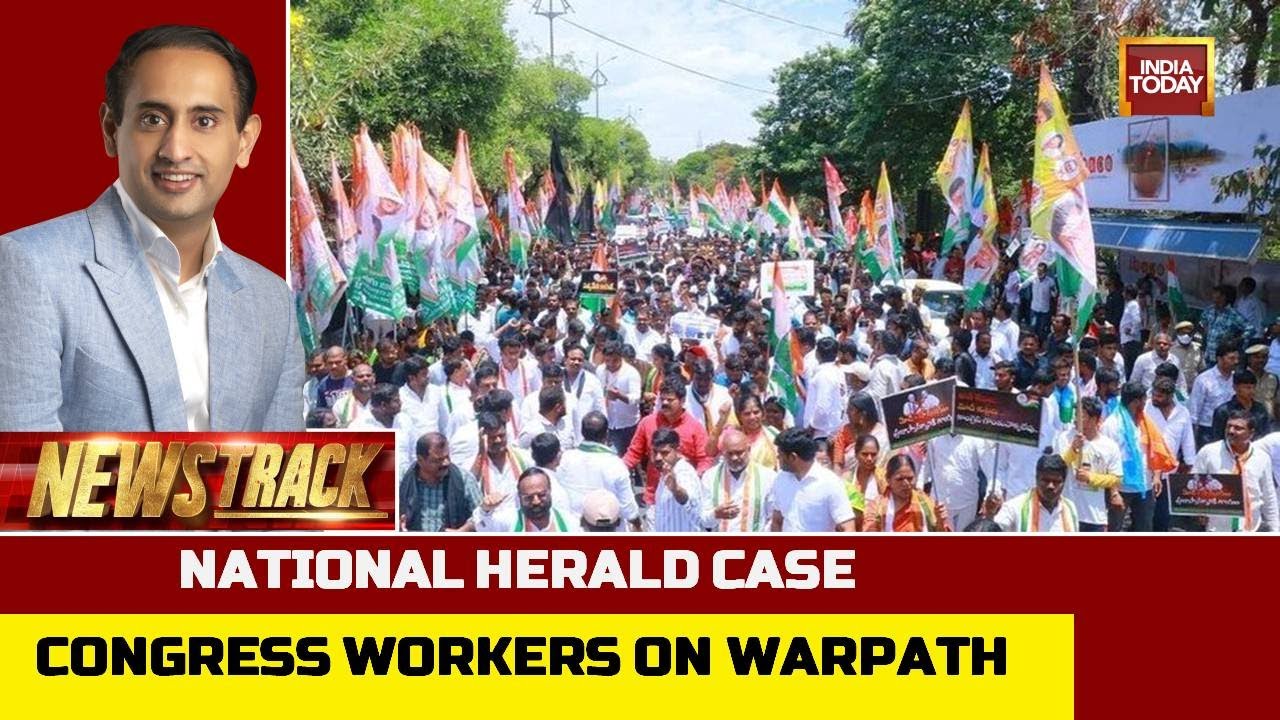 Newstrack With Rahul Kanwal LIVE | Big Political 'Heatwave' On Gandhis, Satyagraha Or Sycophancy?