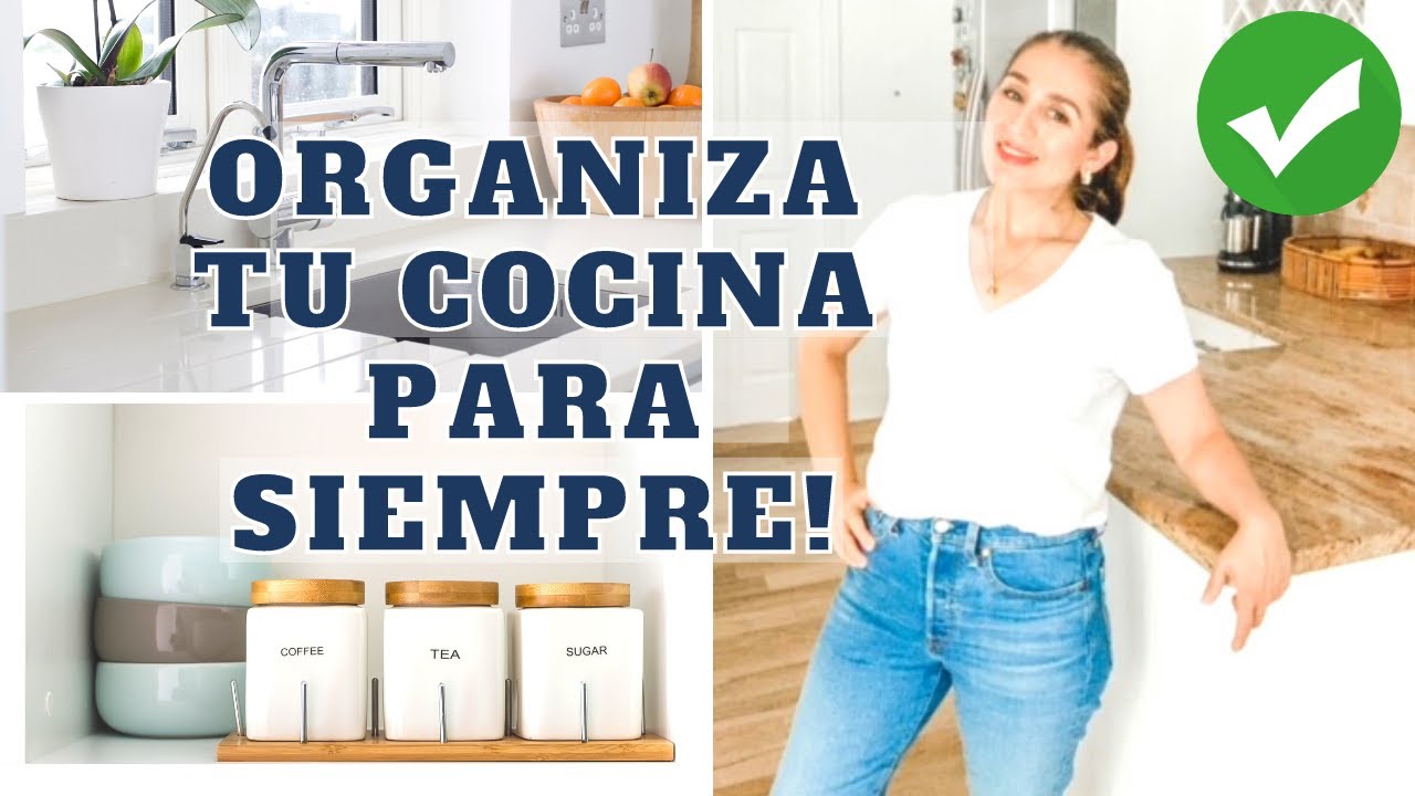COMO LIMPIAR Y ORGANIZAR TU COCINA COMO PROFESIONAL | Limpia conmigo la cocina y la despensa!
