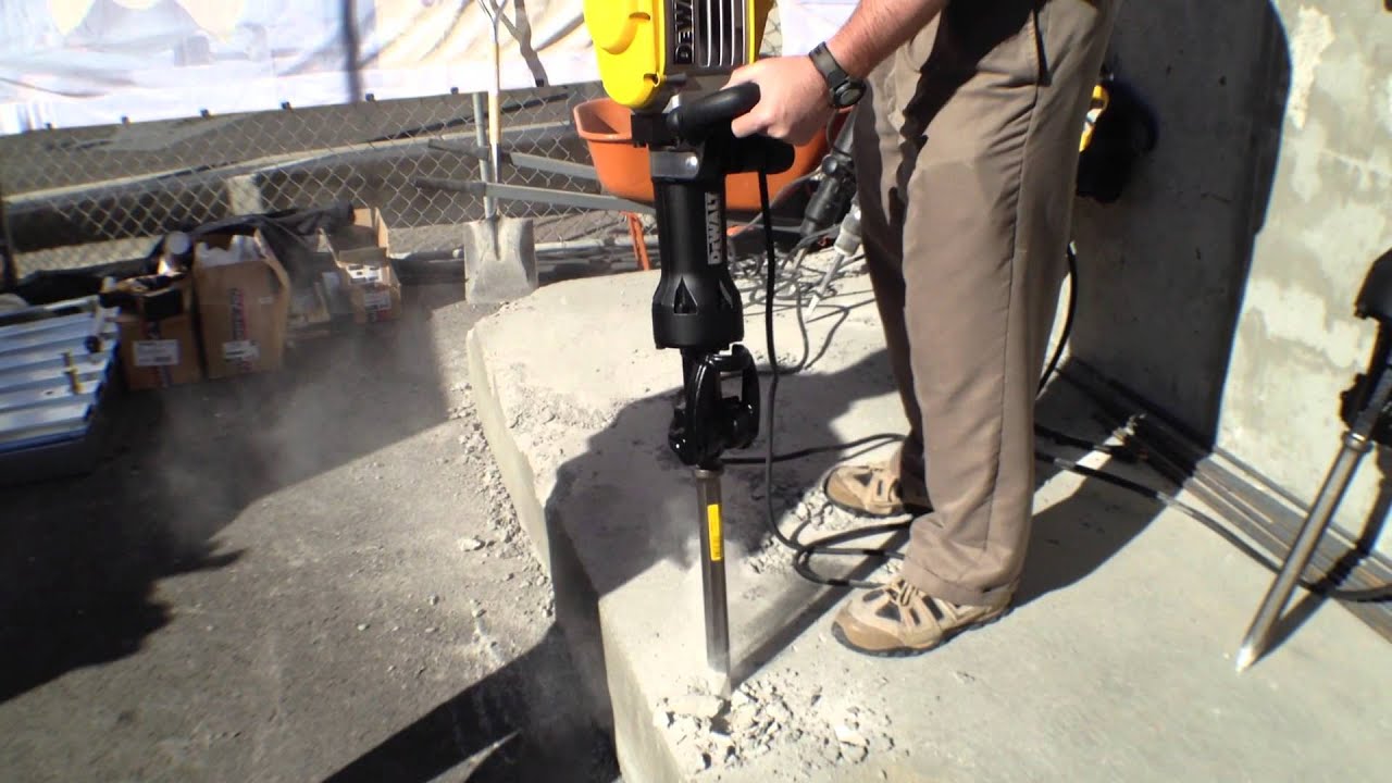 DeWALT D25960K 40 lb Demo Hammer with Dust Extraction Demo
