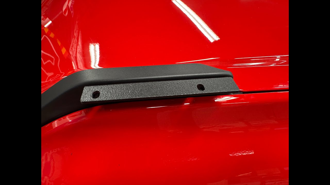 2024 Bronco Trail Marker Bracket Fabrication