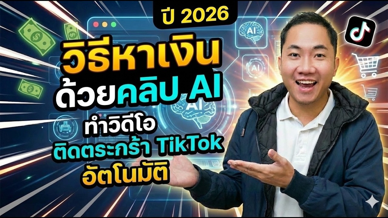 AI หาเงินจากนายหน้า TikTok ได้จริงมั๊ย?