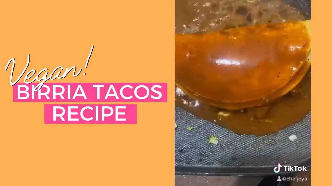 Vegan Birria Tacos | Cooking with Joya