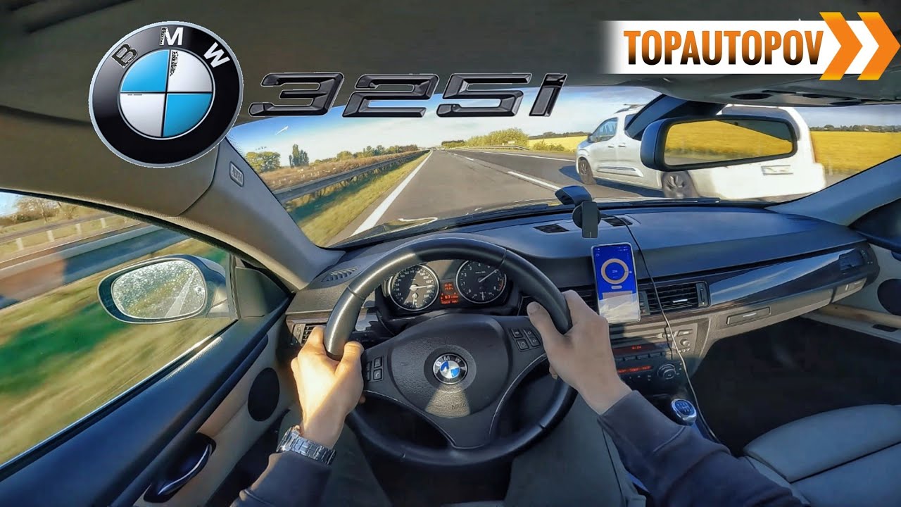 BMW 325i E92 (160kW) |110| 4K60 TEST DRIVE POV &ndash; R6 Sound, Acceleration & Engine