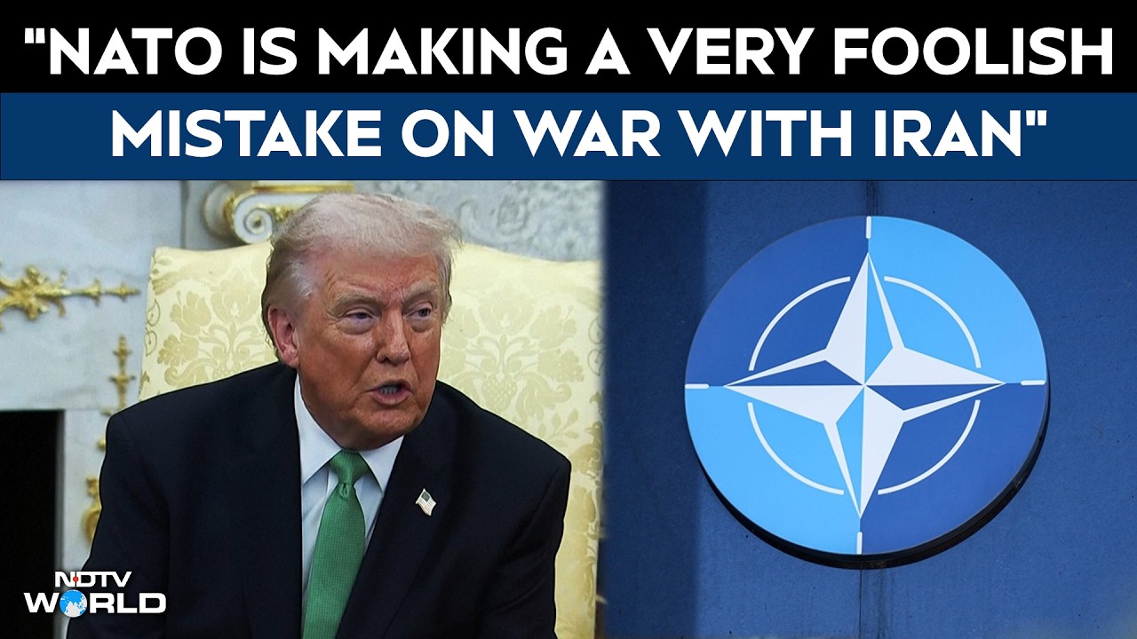 Трамп заявил, что «НАТО совершает очень глупую ошибку» в войне с Ираном.
