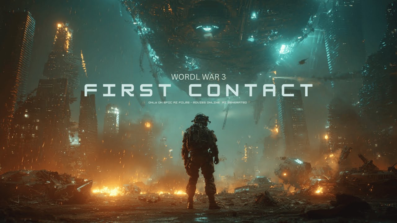 First Contact: WW3 Invasion | AI-Generated Sci-Fi Epic 2025