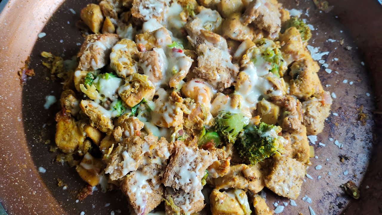 Low Calories High Protien Dinner Recipe .High Protien Meal.