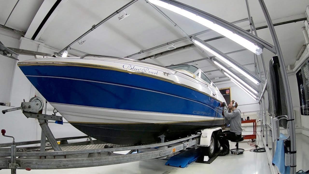 BOOT / YACHT - KERAMIKVERSIEGELUNG - Paddy poliert PS Car Garage